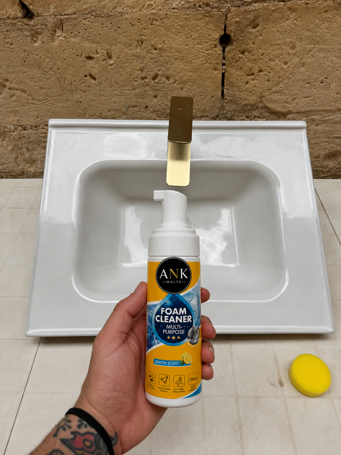 ANK 4 in 1 Multi Purpose Foam Cleaner