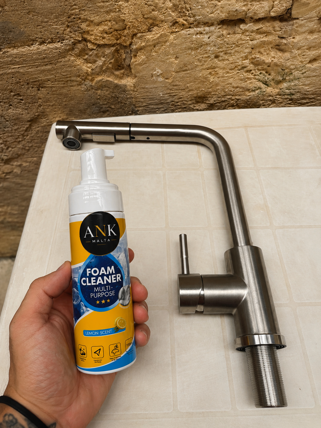 ANK 4 in 1 Multi Purpose Foam Cleaner